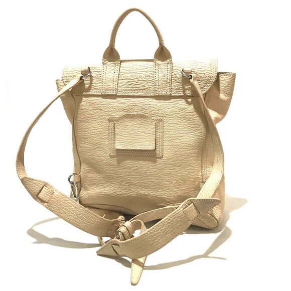 3.1 PHILLIP LIM AR14-0291SKC Pa Sully Backpack Beige Leather main image 8